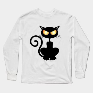 Angry cat Long Sleeve T-Shirt